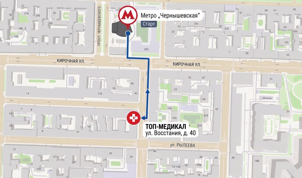 Из метро — 5 минут пешком